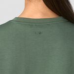 Revive Heavy Cropped T-Shirt Wmn, Dark Green