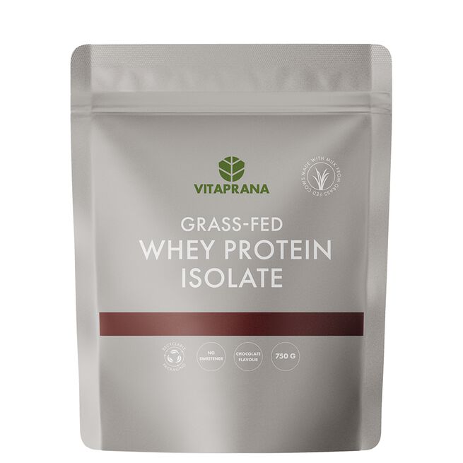 Grass-fed Whey protein isolate, 750 g, Choklad 